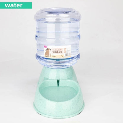 Large Capacity Pet Cat Dog Feeder & Water Dispenser