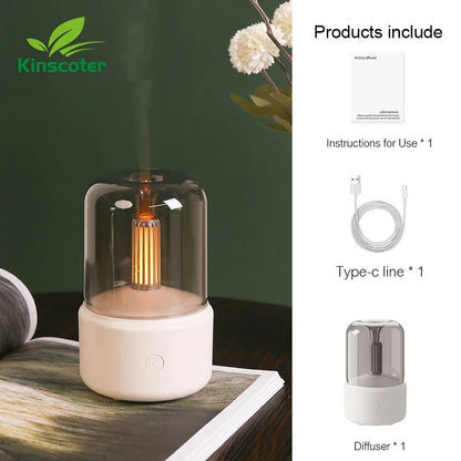 Portable Mini USB Aroma Diffuser & Air Humidifier