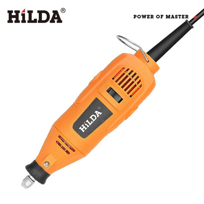500W Electric Rotary Tool Set Variable Speed Woodworking Engraver and Grinder Kit